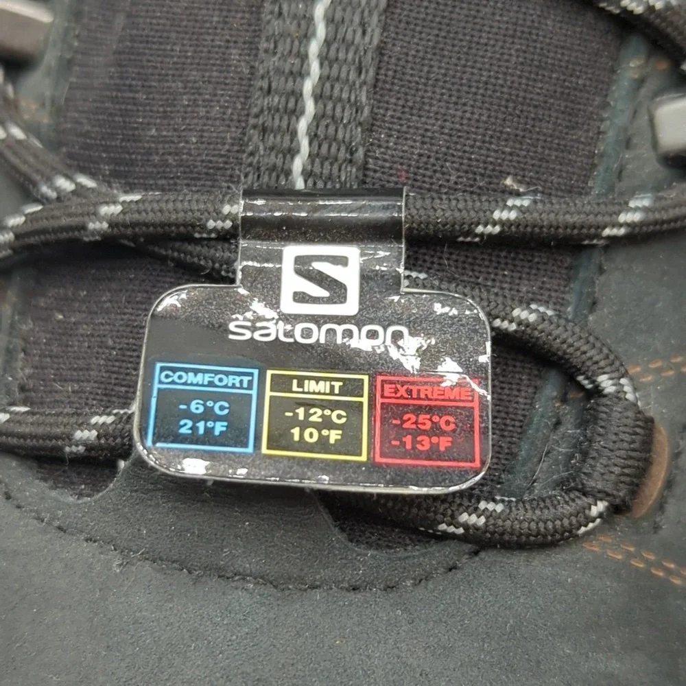 Salomon X Ultra Winter CS WP Boots Mens Size US 9 Black New Without Box